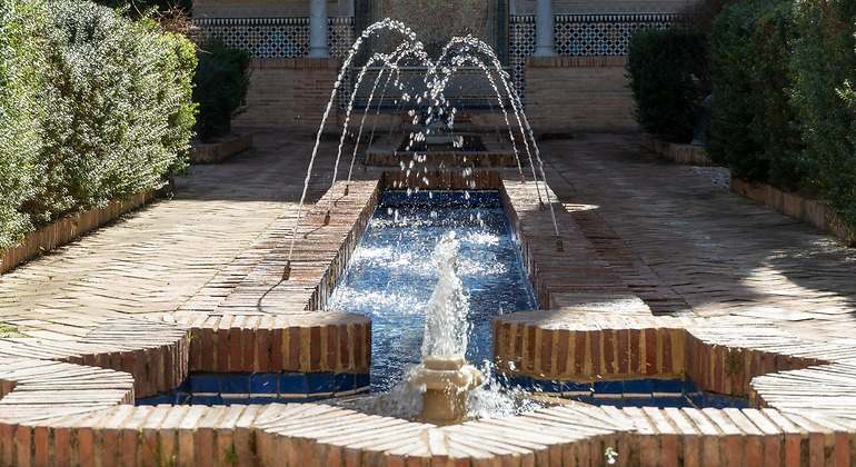 Fuente estilo árabe del palacio de Anna, Valencia provincia España