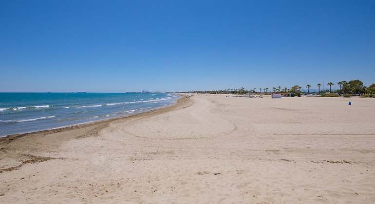 Playa del Gurugú en Castellón