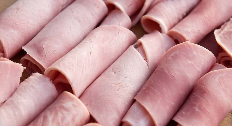 Lonchas de jamón cocido
