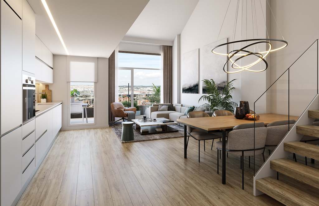 Las viviendas de Adarve Residencial se caracterizan por su alta eficiencia energética y sostenibilidad.