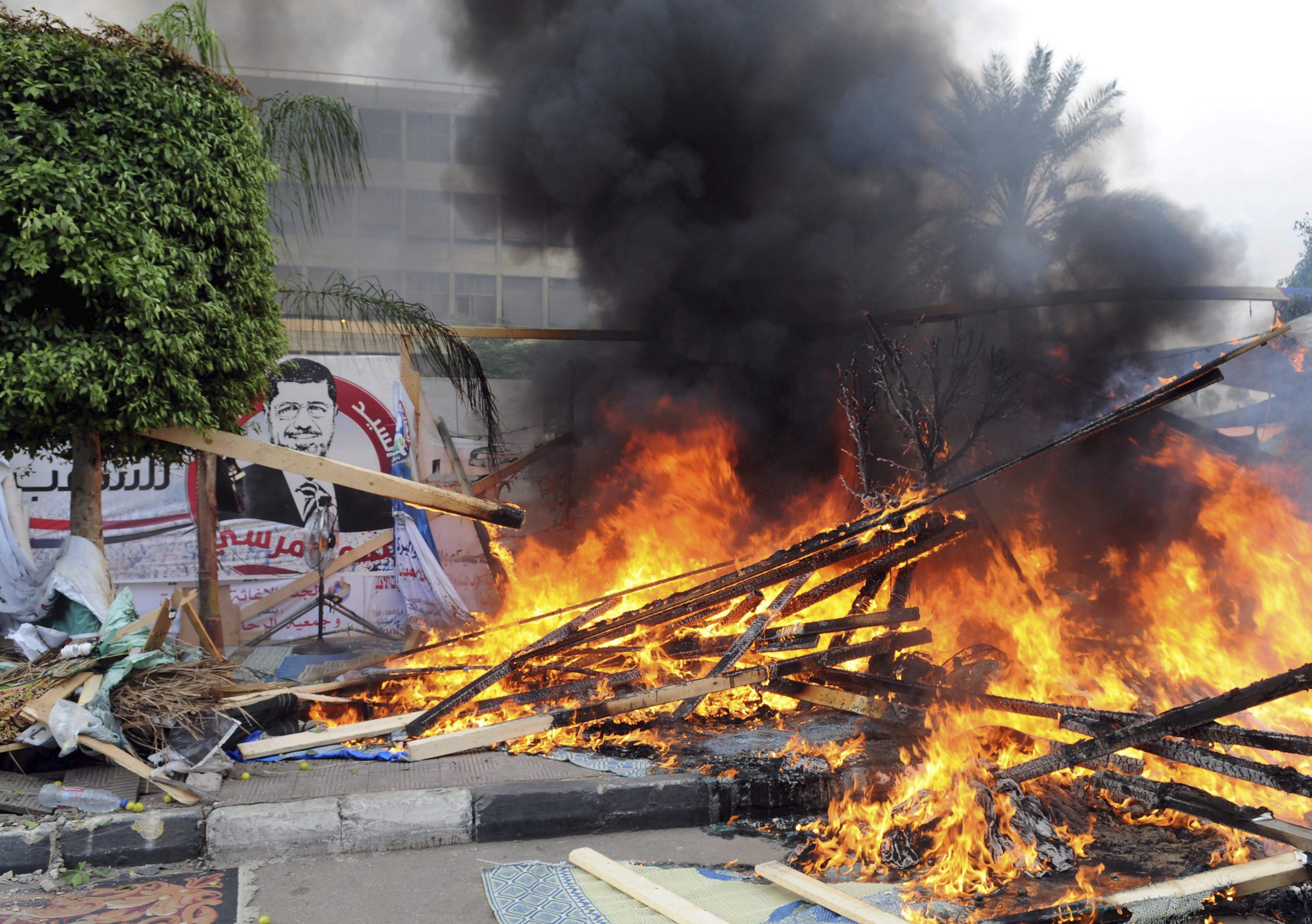 Desalojo en El Cairo