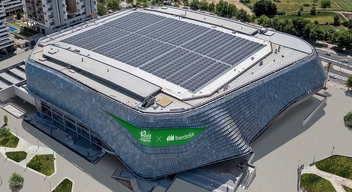 Iberdrola dará energía al Roig Arena y se suma a los grandes patrocinadores del pabellón de Juan Roig