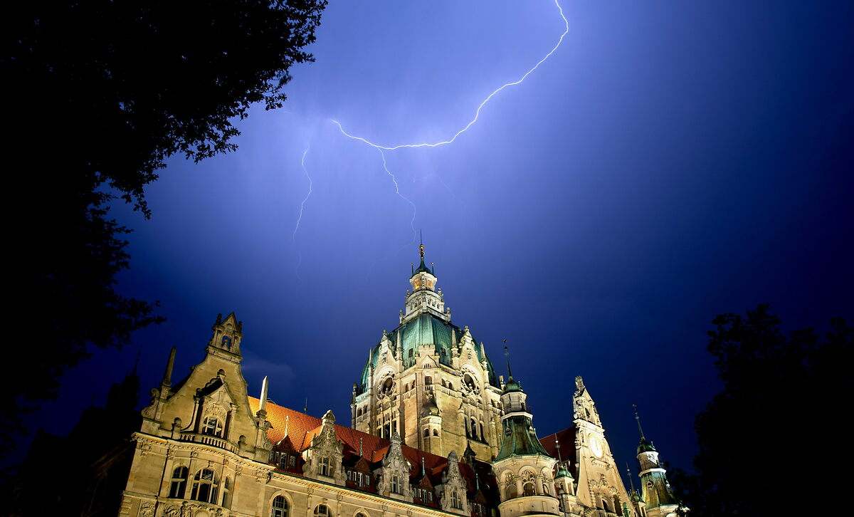 Fuerte temporal en Alemania
