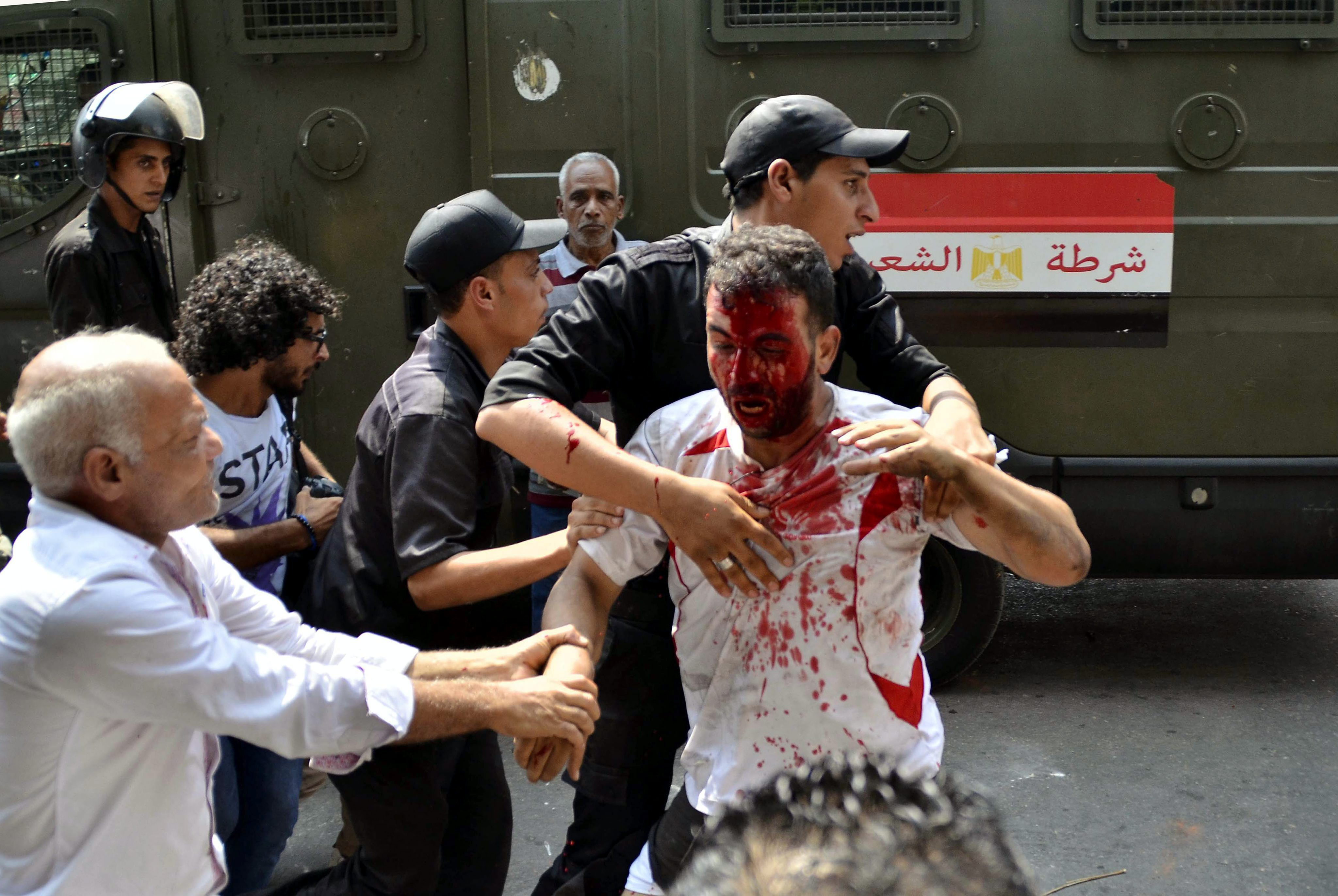 Desalojo en El Cairo