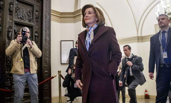 Foto de archivo de Nancy Pelosi en Washington DC