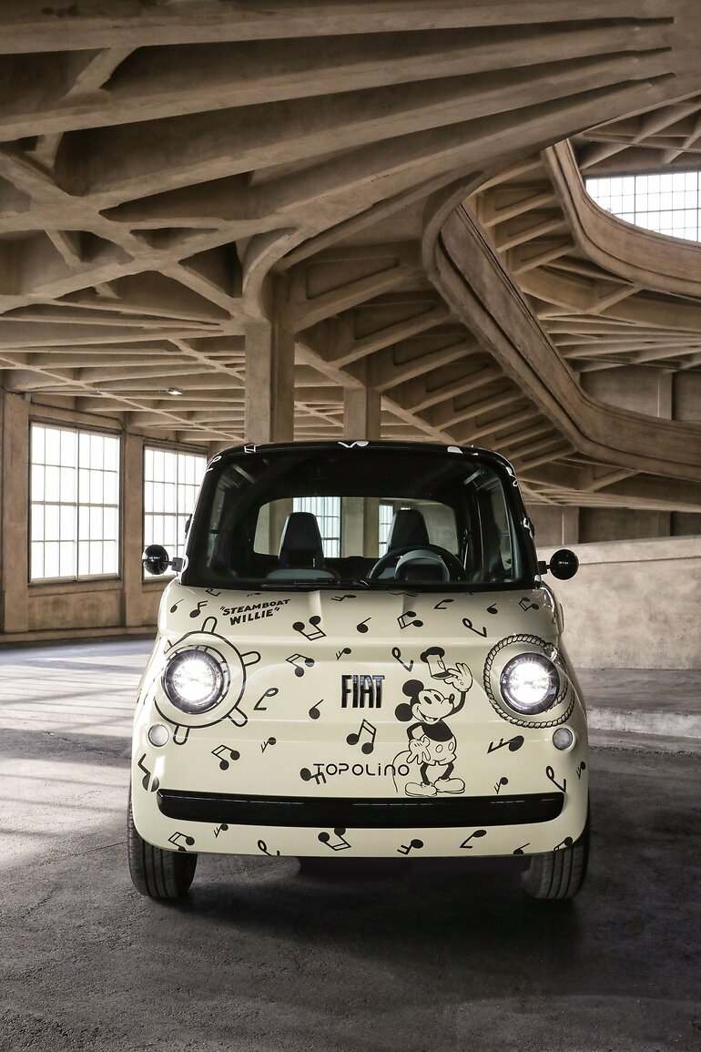 Fiat Topolino Disney Historical