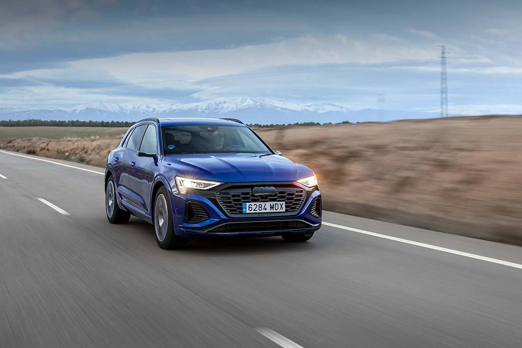 Audi Q8 e-tron. Eléctrico, etiqueta CERO