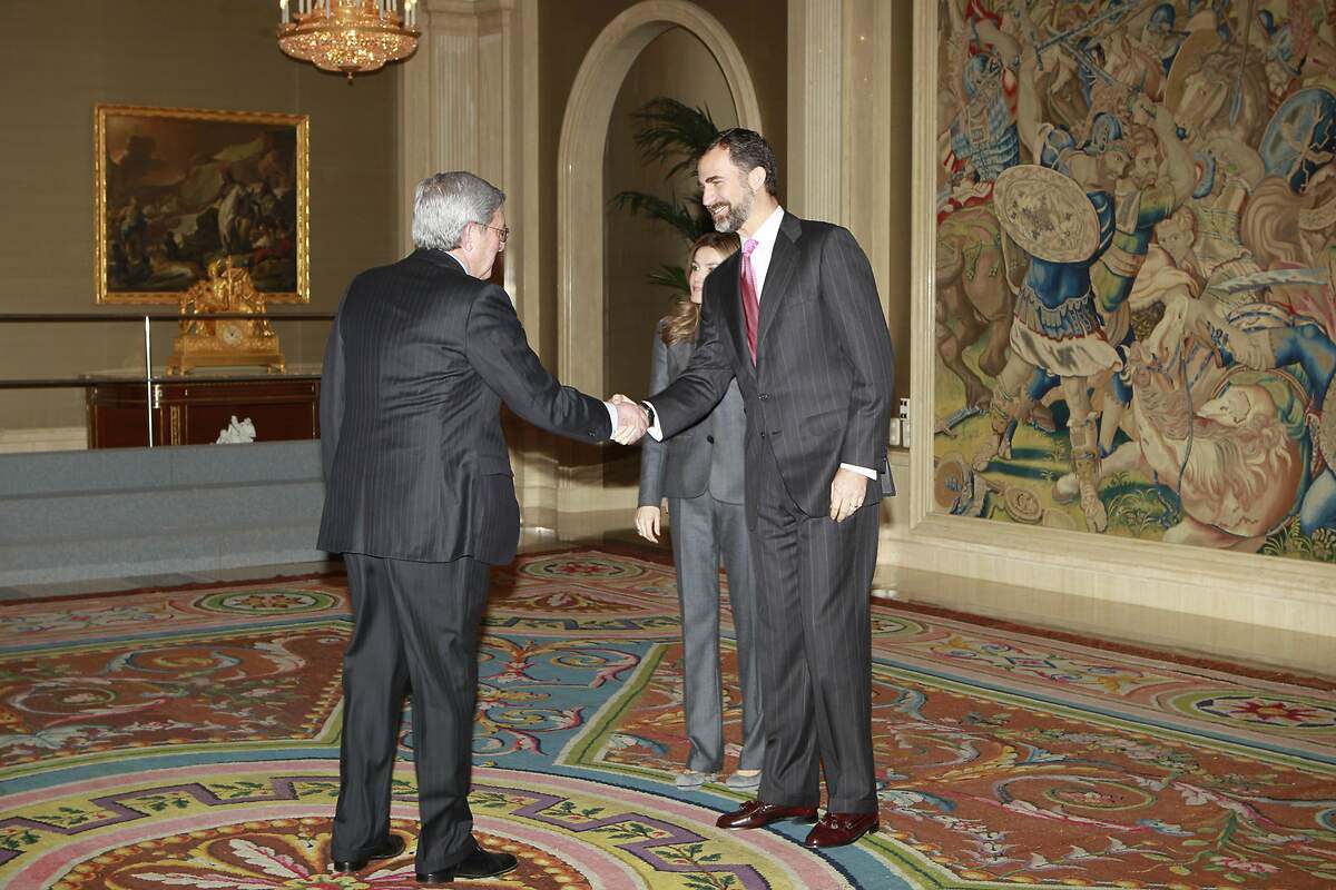 Recepción de los Príncipes de Asturias
