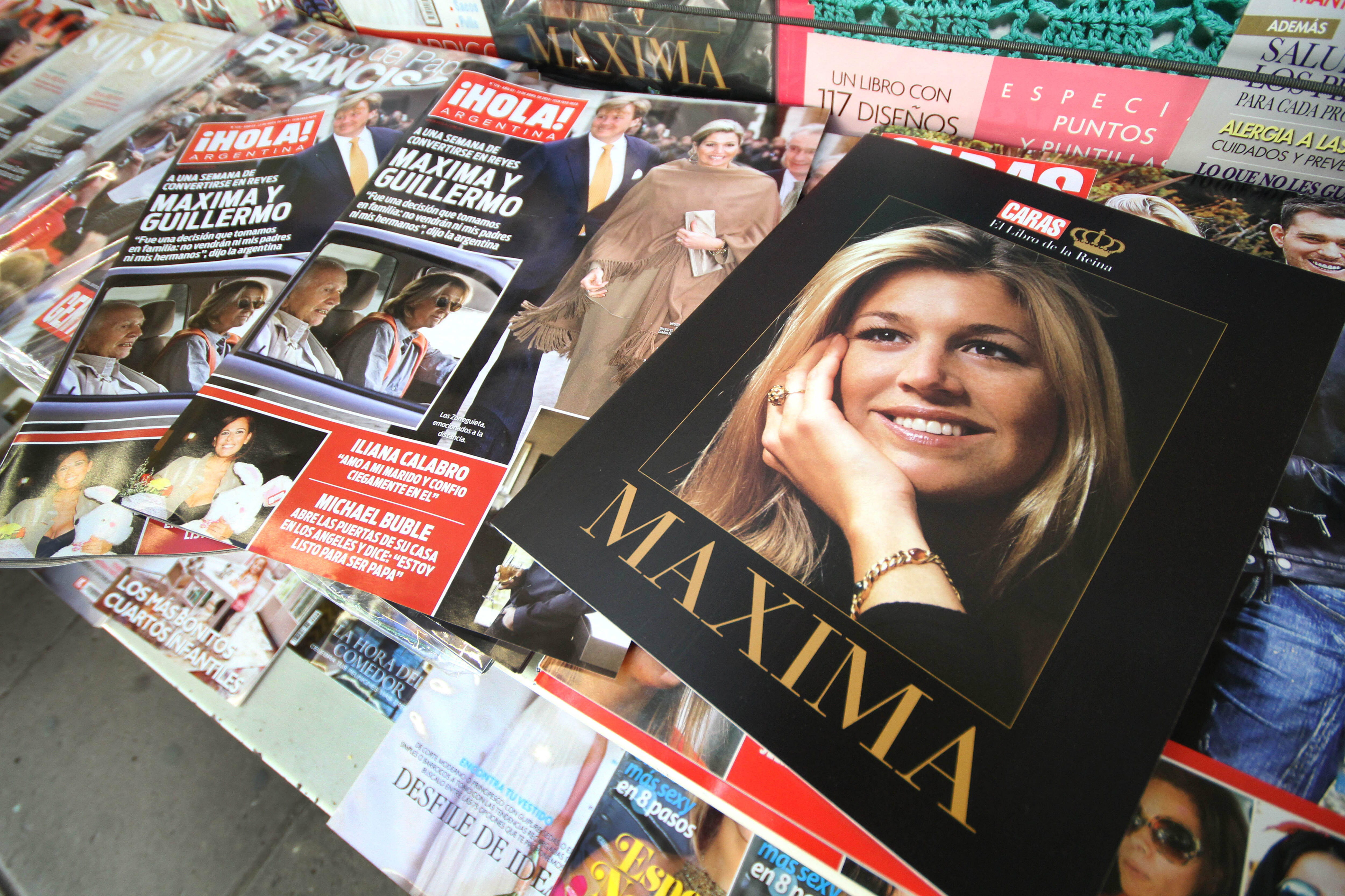 Máxima en portada