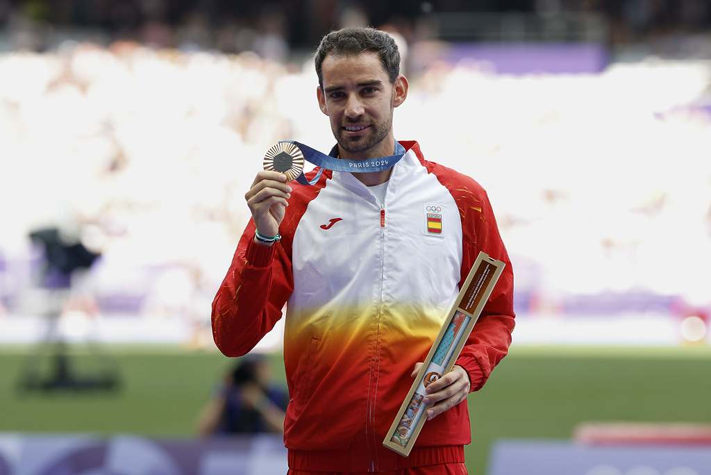 Medalla de bronce para Álvaro Martín