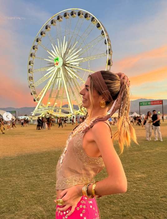 Recogido boho chic