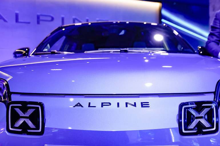 Detalle del nuevo Alpine A290.