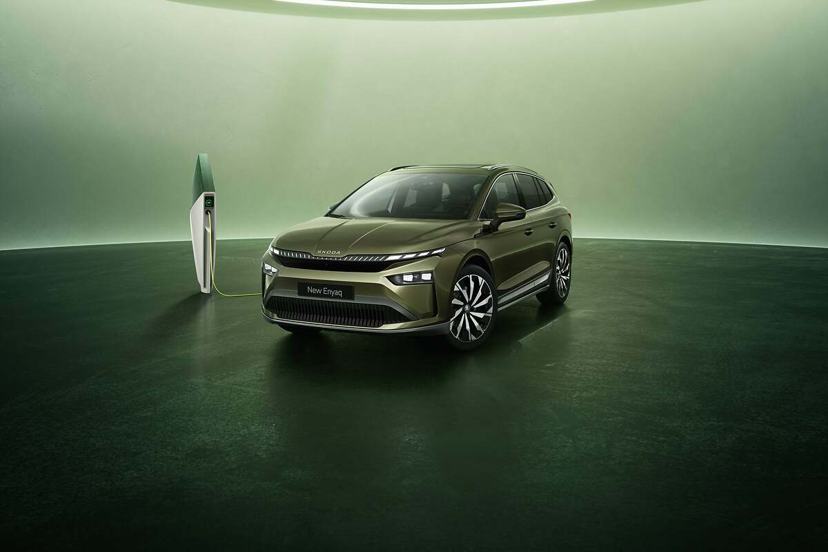 Así es el nuevo Skoda Enyaq: las imágenes del renovado SUV
