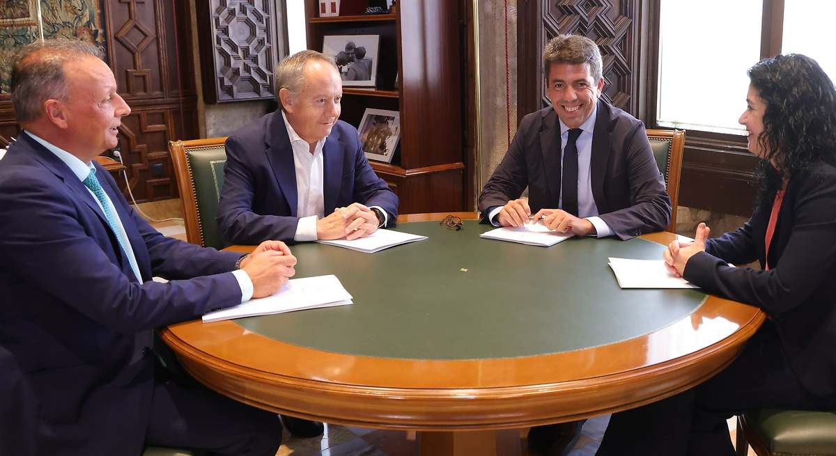 La patronal CEV y los sindicatos se reunirán con Mazón tras el choque con el PP por la financiación