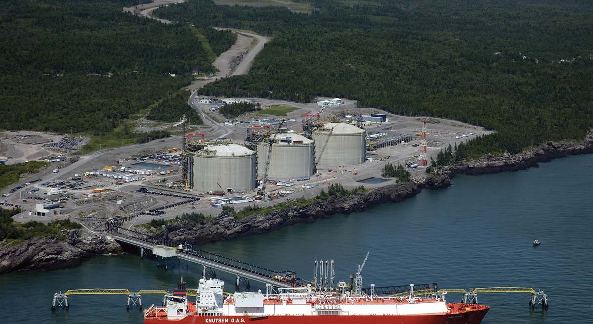 Canadá quiere exportar gas desde una planta de Repsol a Alemania