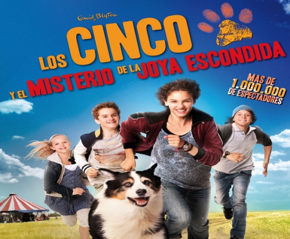 'Los cinco y el misterio de la joya escondida'