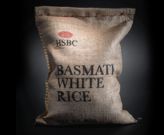 Arroz basmati de HSBC