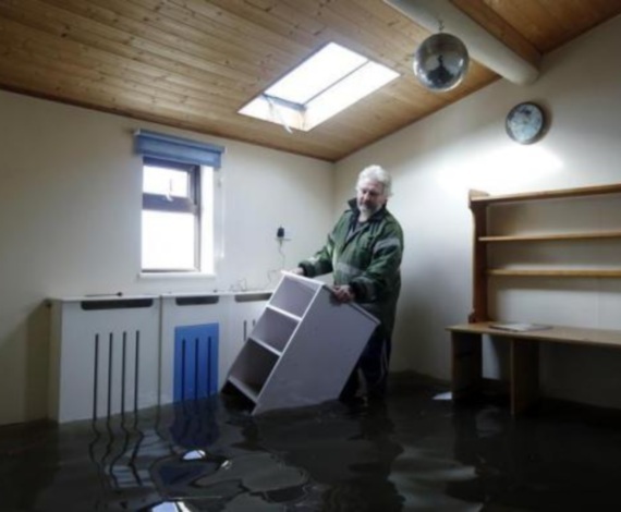 Inundaciones en el sur de Inglaterra