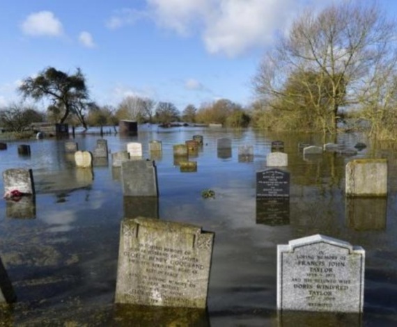 Inundaciones en el sur de Inglaterra