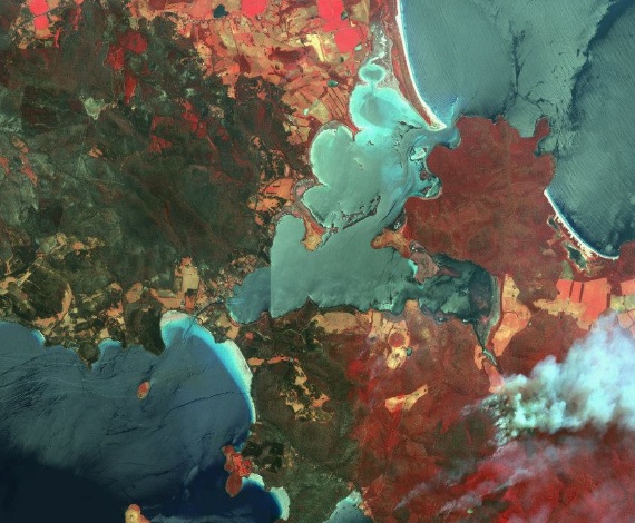 La Tierra a vista de satélite