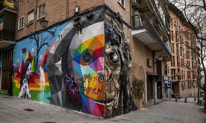 grafiti lavapies vivienda gentrificacion