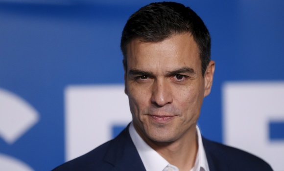 La sonrisa de Pedro Sánchez