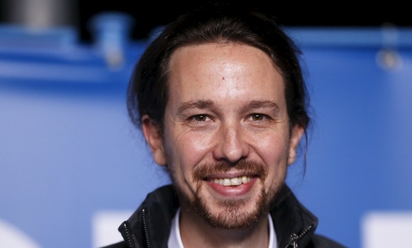 El rostro de Pablo Iglesias