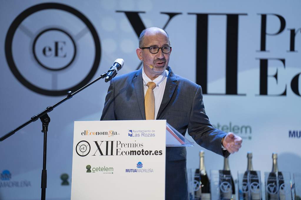 Juanjo Santacana, adjunto al director de elEconomista, fue el encargado de presentar la entrega de premios