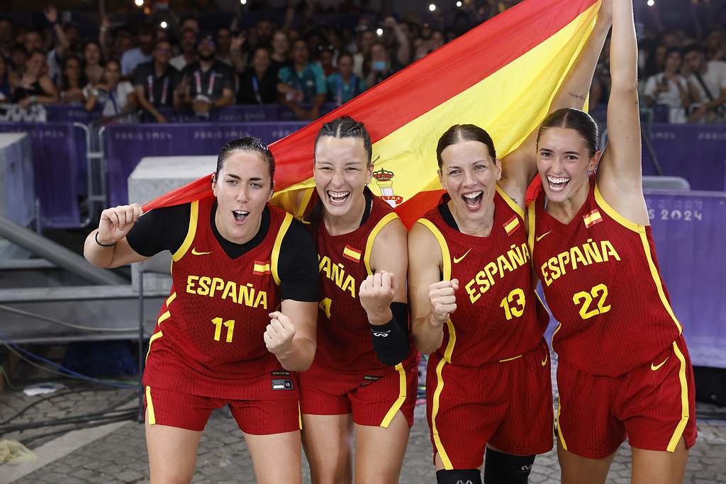 Plata para las españolas en 3x3 femenino
