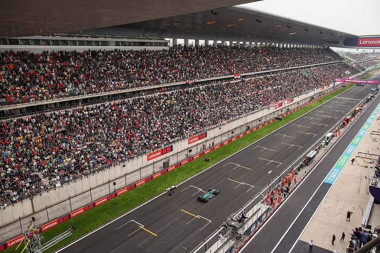 Fernando Alonso en el GP de China 2024
