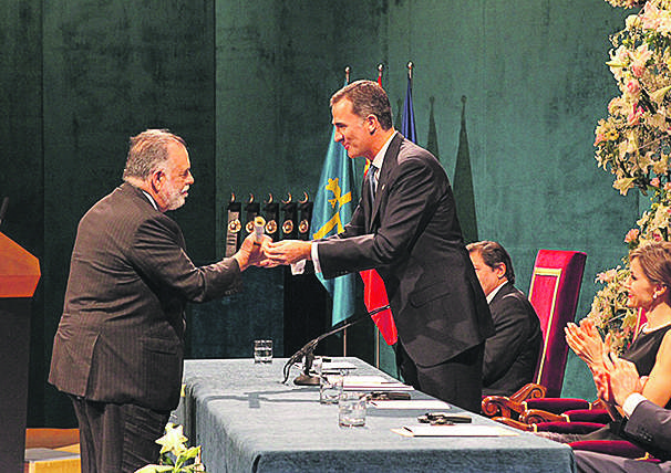 Con Coppola, Premio Princesa de Asturias