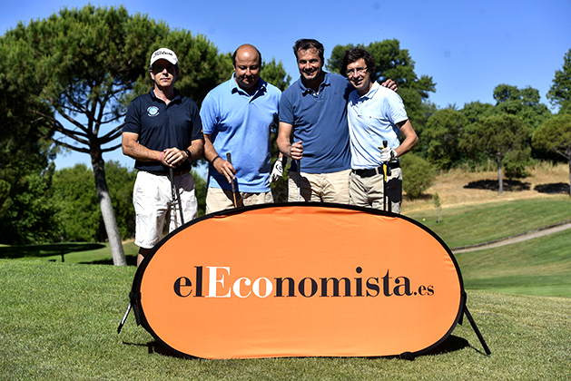 Daniel (On twice), Alfonso Mediero (Partyson), David Bravo (On twice) y Borja Feal (Inforex)