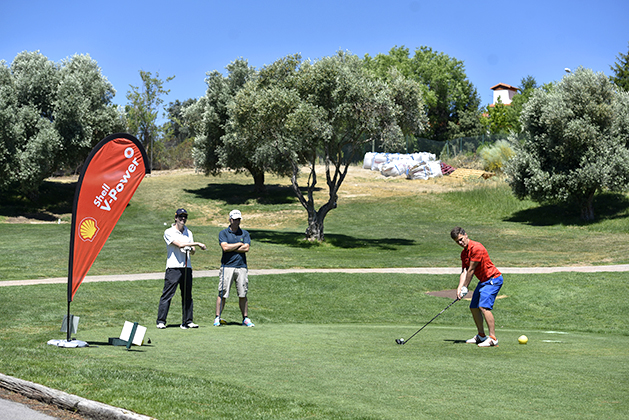 Israel Calle Caballero (Arete Sport) en el Drive más preciso