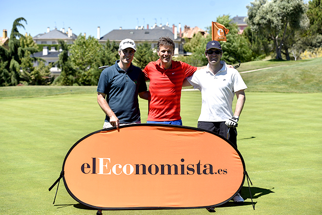 Ignacio Montero (Yingli Solar), Israel Calle Caballero (Arete Sport) y Rodrigo Ruiz (Yingli)