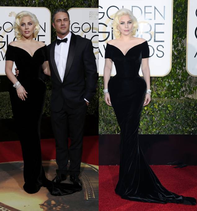 La cantante Lady Gaga y su prometido Taylor Kinney