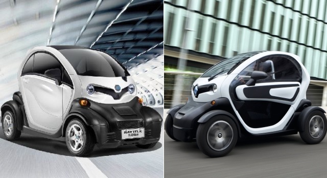 Rayttle E28 EV la copia china mejorada del Renault Twizy