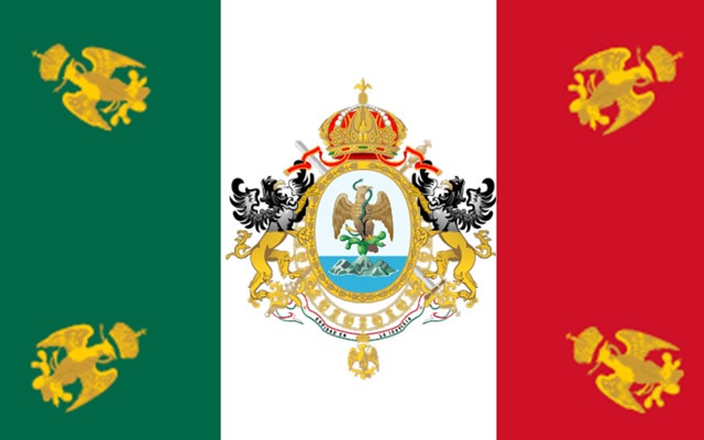 1863: Bandera de Maximiliano