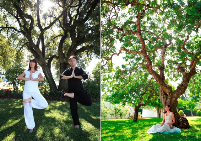 Yoga en el exterior