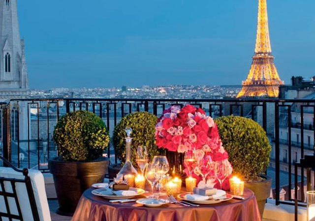 Penthouse Suite en el Hotel George V, París