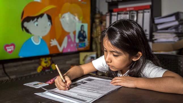 escuela en casa