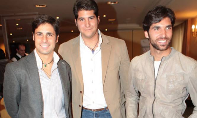 Fran, Julio y Cayetano