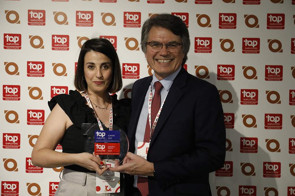 María Ángeles Rodríguez y Alfredo Molina, representantes de ING