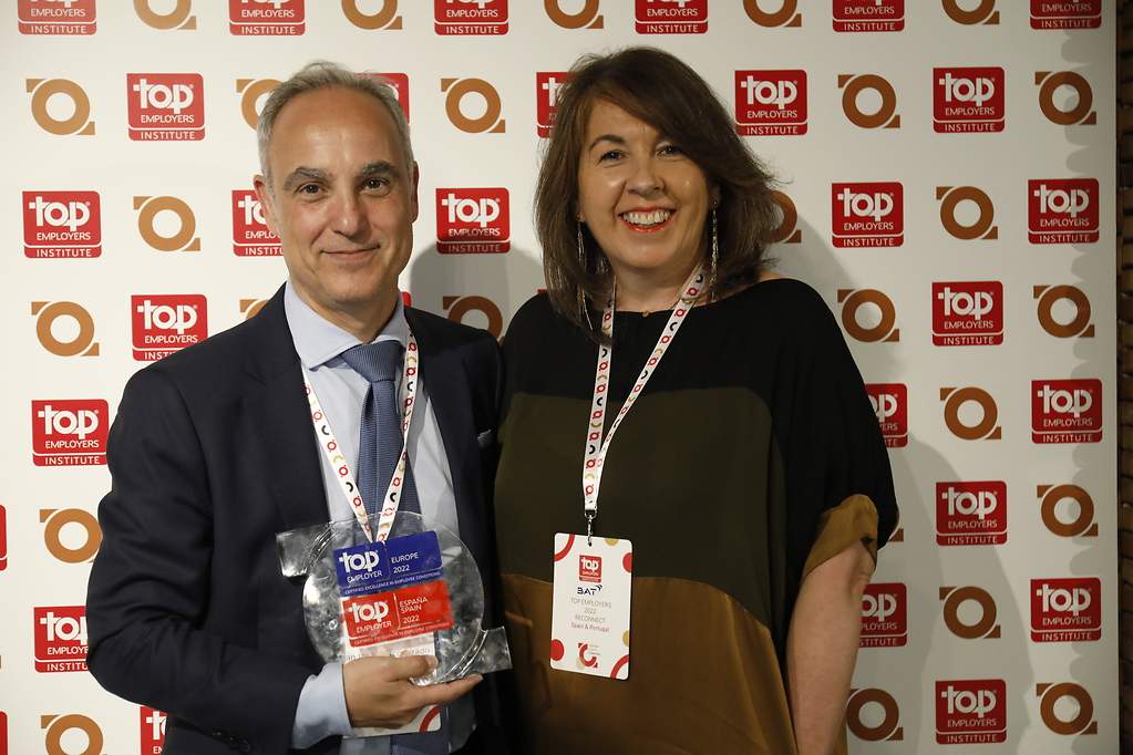 Juan José Marco y Natalia Basterrechea, representantes de BAT