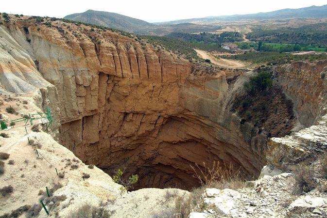 Sima de San Pedro, Oliete, Teruel