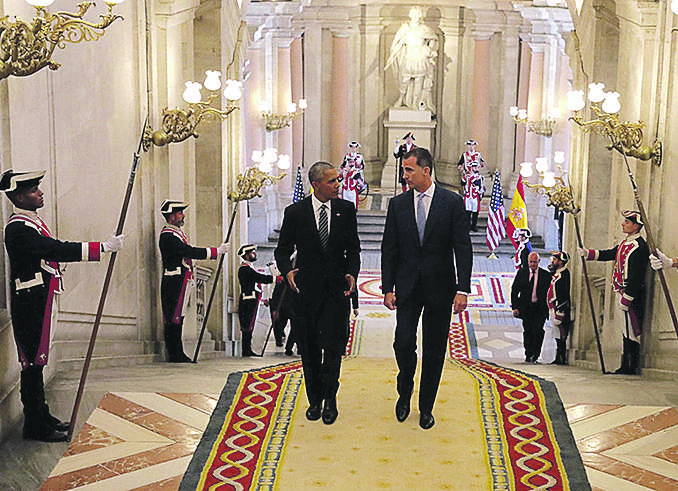 Obama visita Madrid