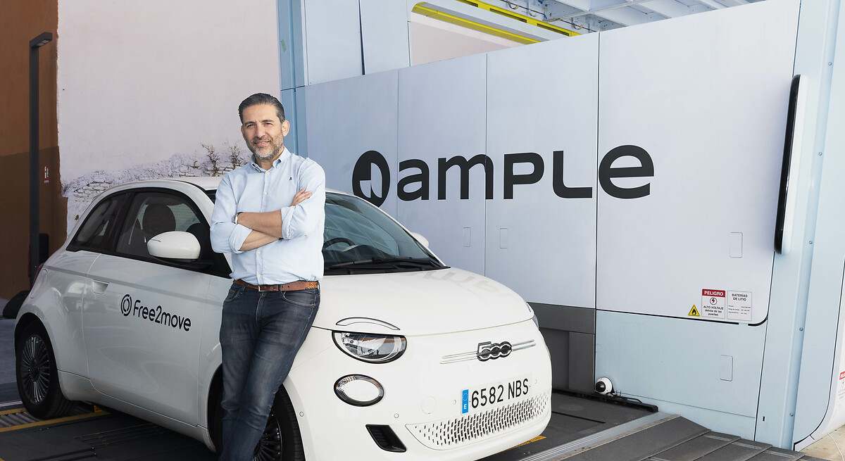 Miguel Barquilla, CEO de Free2Move: "Con el intercambio de baterías pasamos de recargas de 30 a 10 minutos"