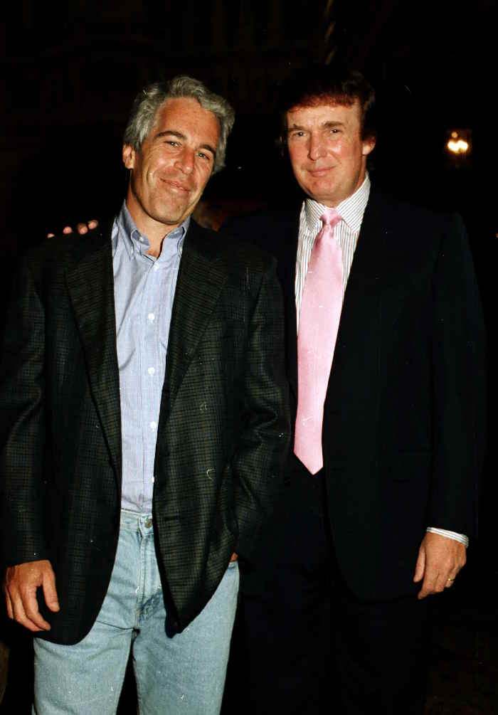 Trump y Epstein en Mar-a-Lago en 1997