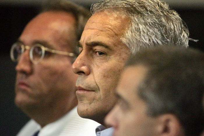 Epstein comparece ante el tribunal en West Palm Beach, Florida, en julio de 2008