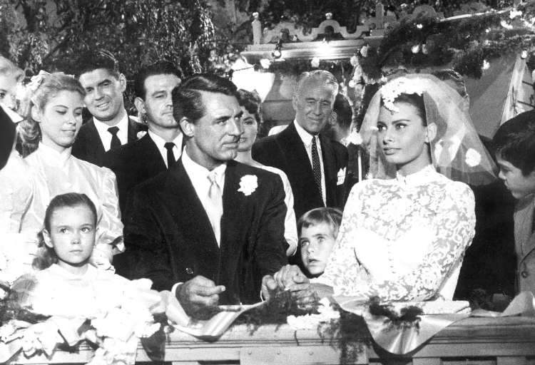 Sophia Loren, una novia con Cary Grant
