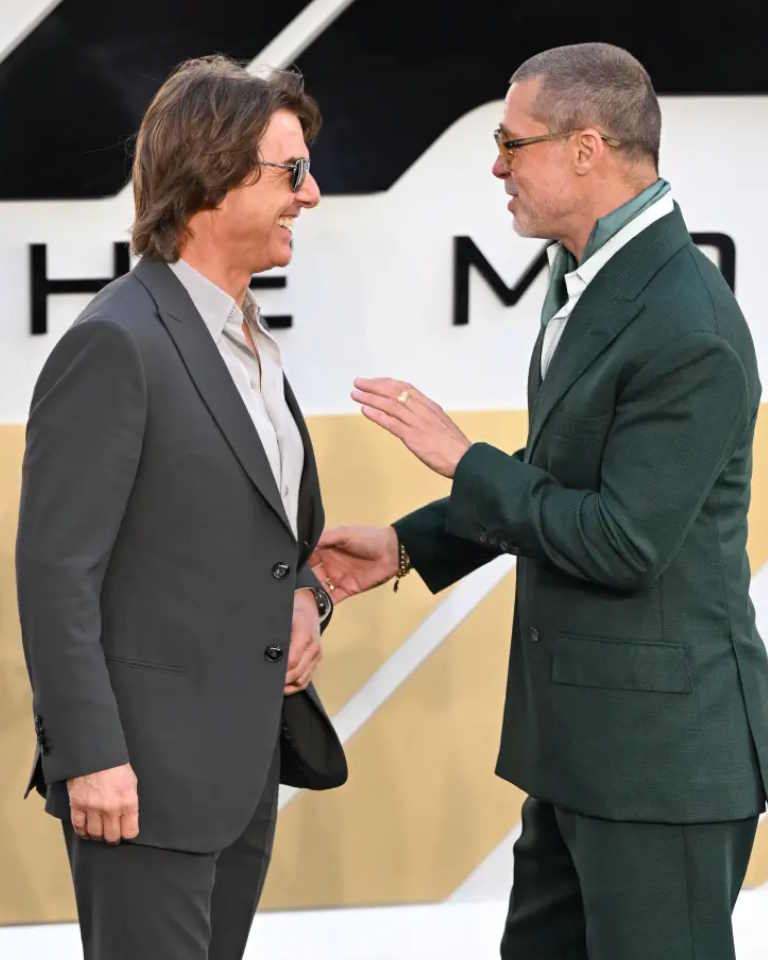 Brad Pitt y Cruise